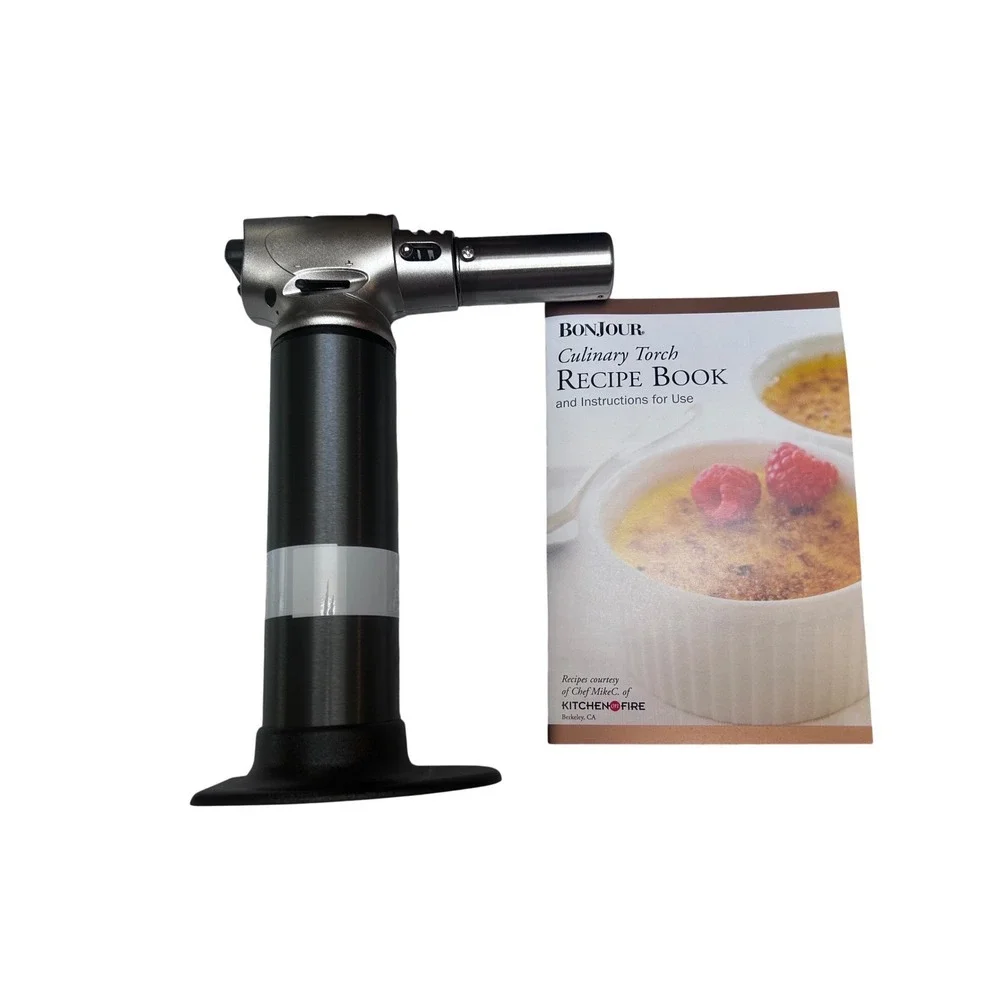 Bonjour Chef's Tools Professional Culinary Torch Fuel Level Indicator Kitchen
